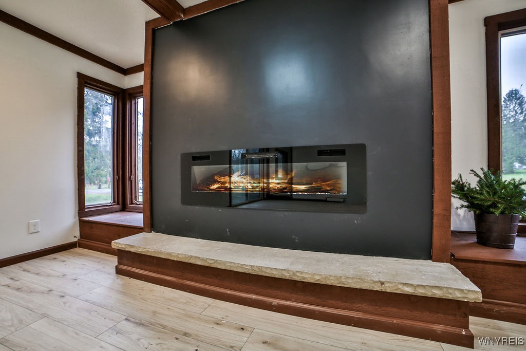 8567 Fairview Terrace Colden, NY 14033 - Photo 3 of 41 Check out this raised hearth and focal point firep