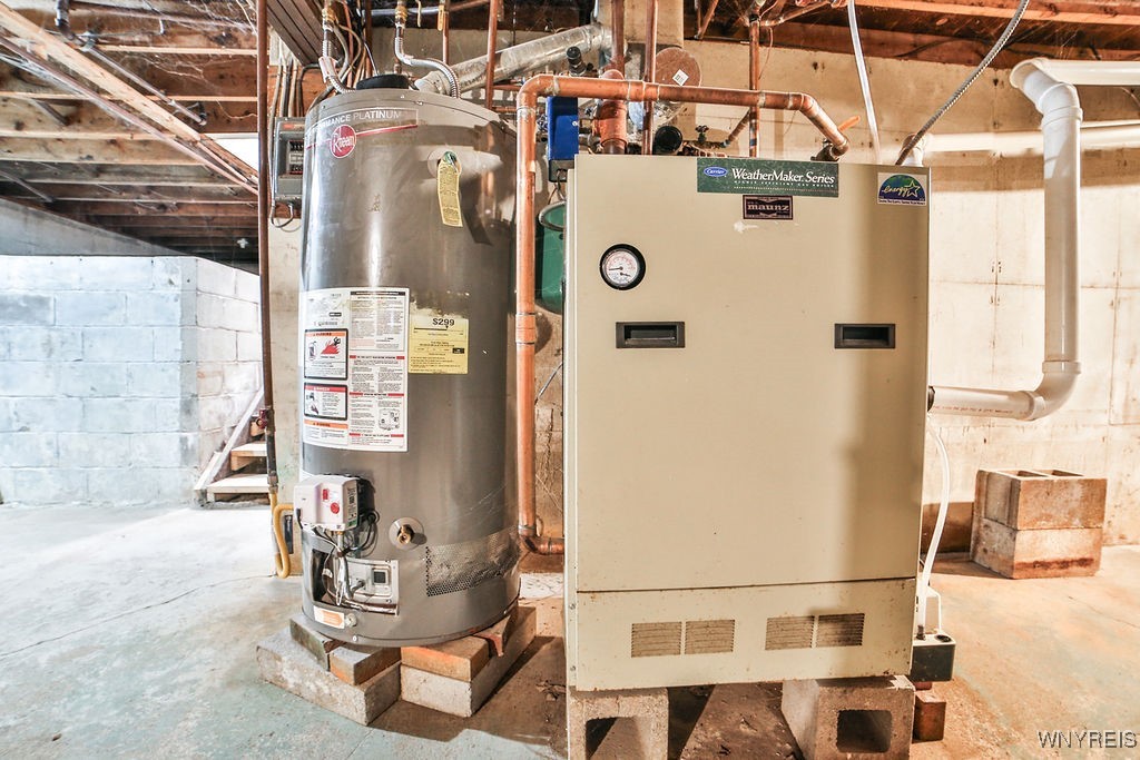 8567 Fairview Terrace Colden, NY 14033 - Photo 36 of 41 Mechanicals include gas hot water heater and high