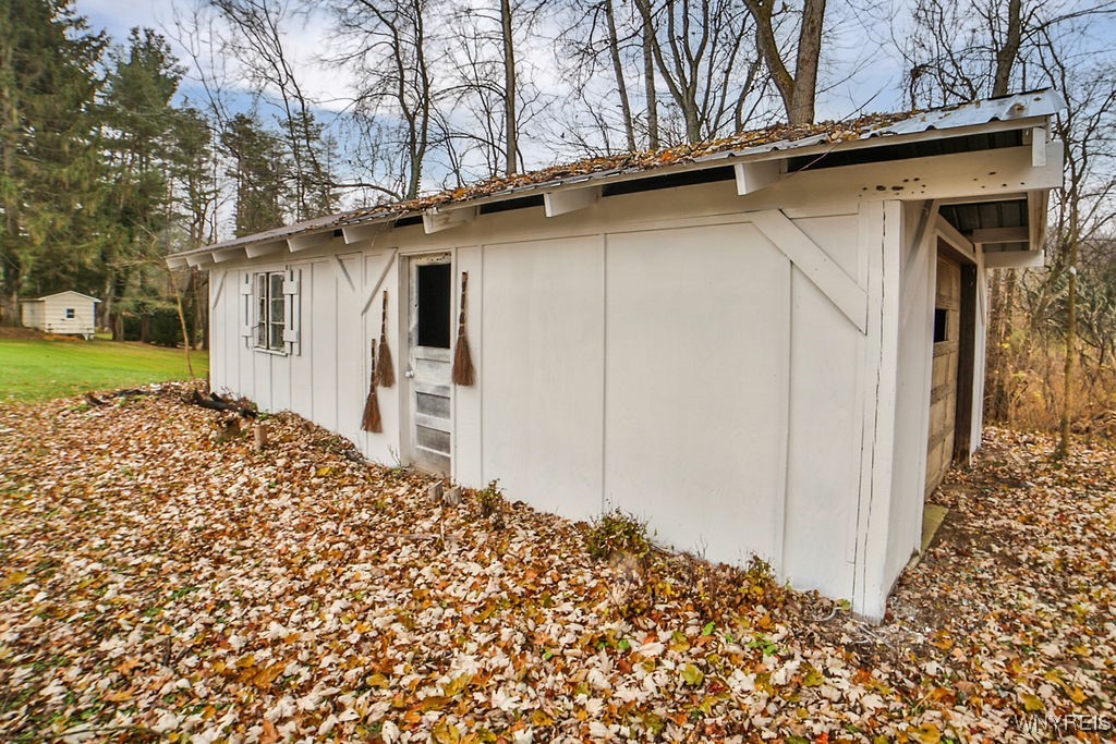 8567 Fairview Terrace Colden, NY 14033 - Photo 41 of 41 Extra-large shed 16X32! Concrete floor, metal roof