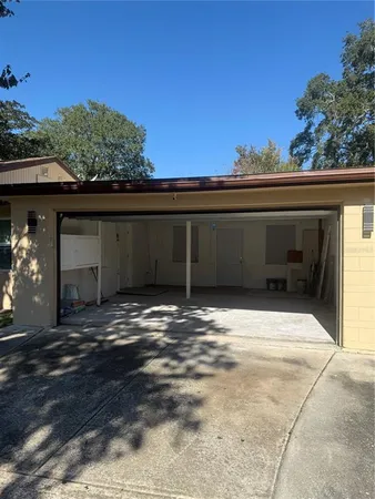 a house with a outdoor space