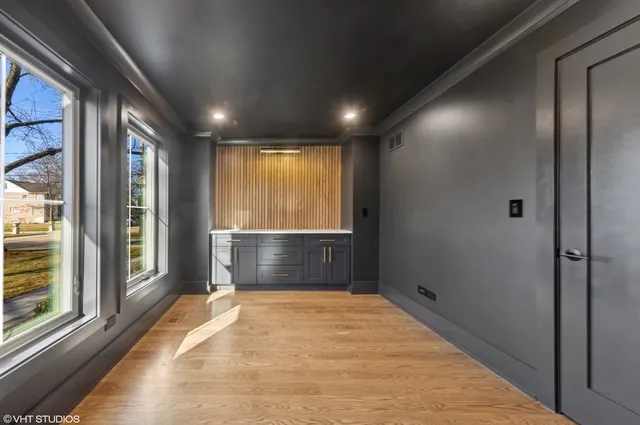 a view of an entryway of a house