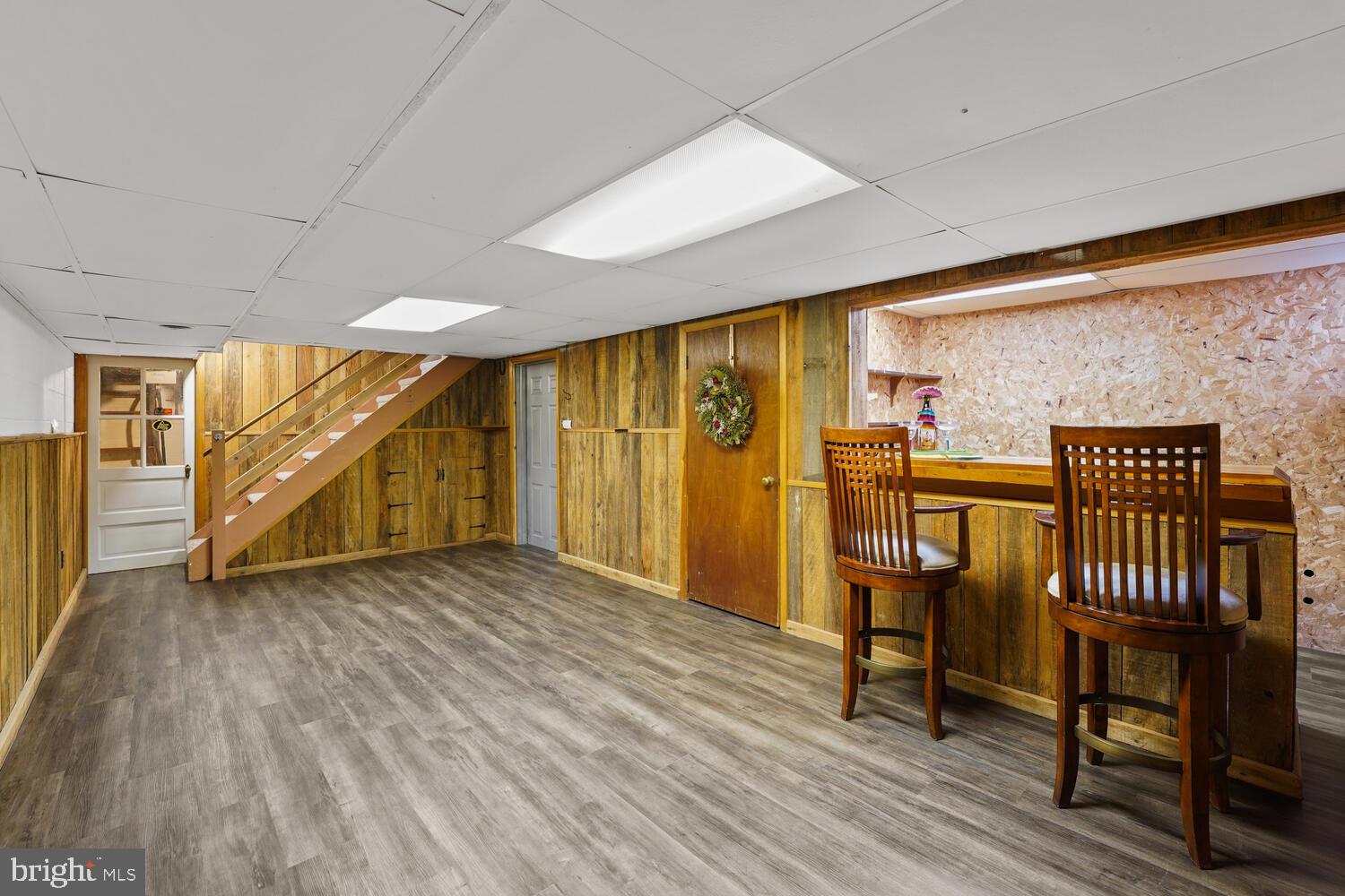807 South Mill Road Kennett Square, PA 19348 - Photo 30 of 38 Finished Basement Family Rm with Dry Bar