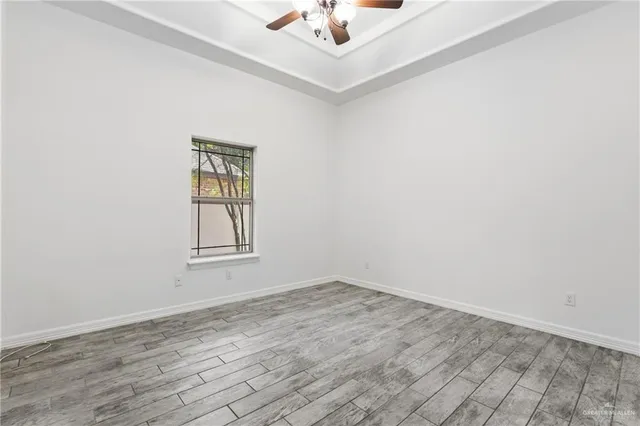 wooden floor in an empty room