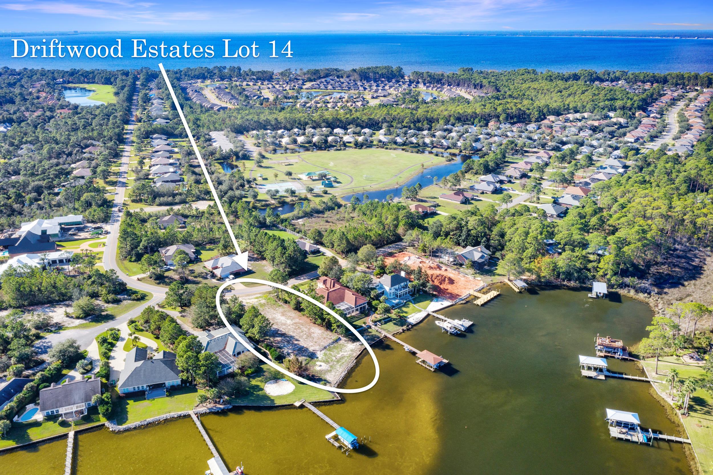 Lot 14 East L E Shipwreck Road Santa Rosa Beach, FL 32459 - Photo 8 of 8 Aerial