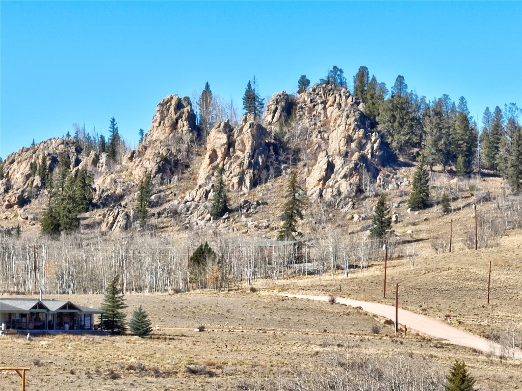 735 Apache Trail Como, CO 80456 - Photo 24 of 37 a view of a yard covered with snow