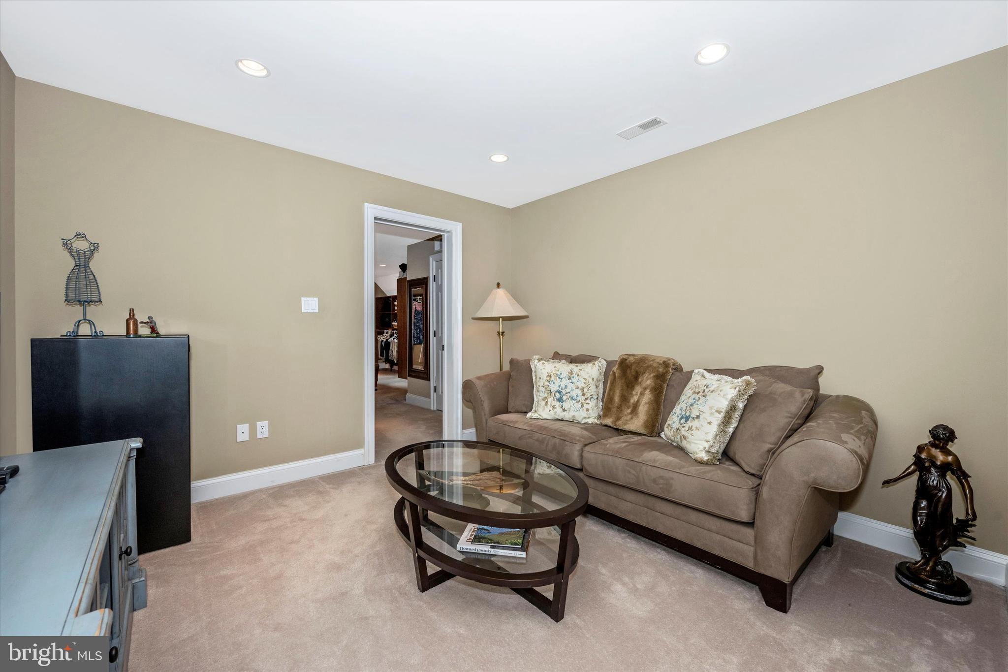 12215 Etchison Road Ellicott City, MD 21042 - Photo 22 of 46 Sitting room off BR adjoins huge closet room