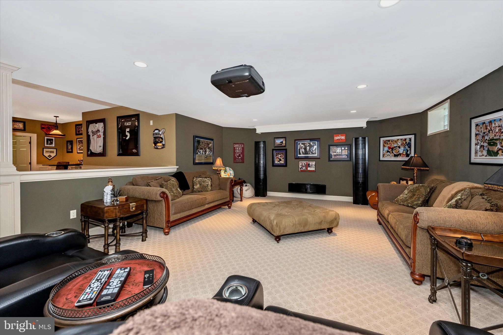 12215 Etchison Road Ellicott City, MD 21042 - Photo 31 of 46 Lower level family room
