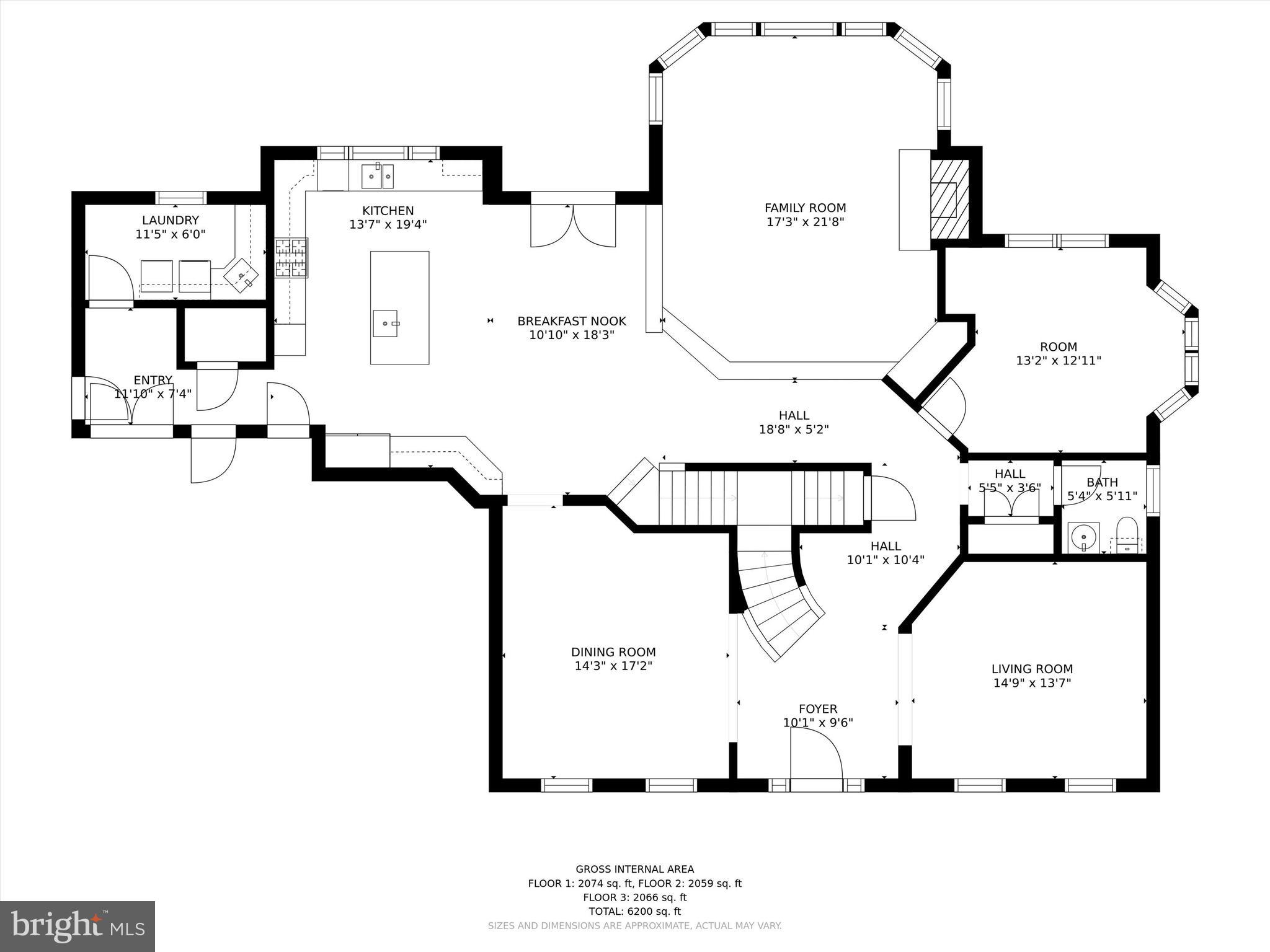 12215 Etchison Road Ellicott City, MD 21042 - Photo 43 of 46 Main level floor plan