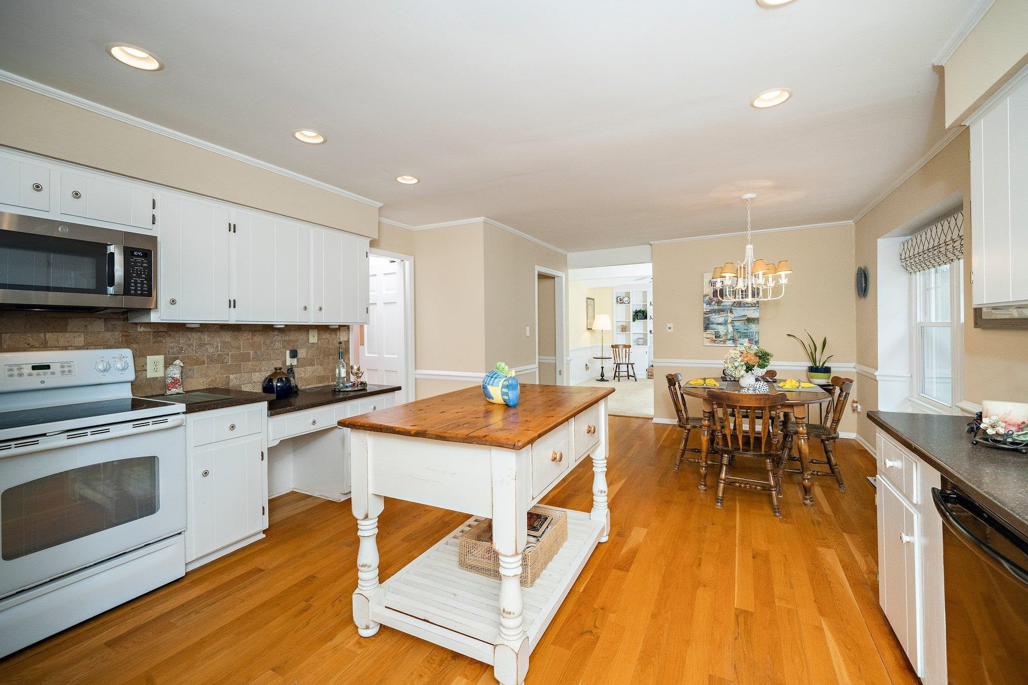 1512 Pony Run Road Raleigh, NC 27615 - Photo 5 of 39 A True Chef's Kitchen ... Lots of Cabinets, Plentiful Counterspace + Business Center Writing Desk Kitchen