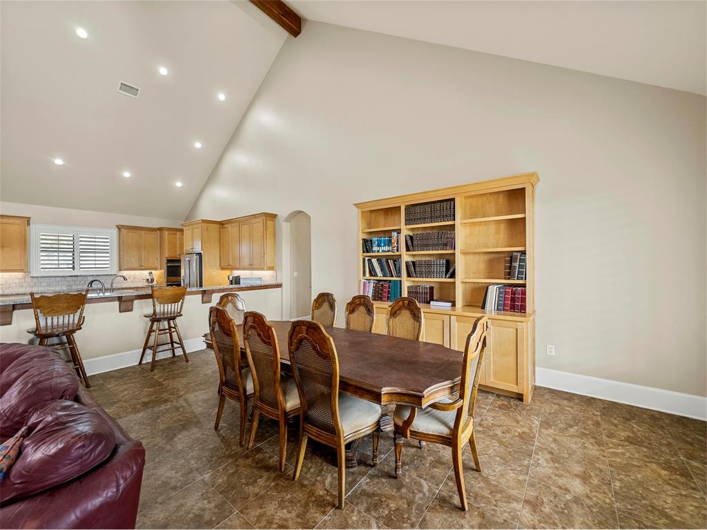 453 Tower Road Valley View, TX 76272 - Photo 19 of 38 a view of a dining room with furniture
