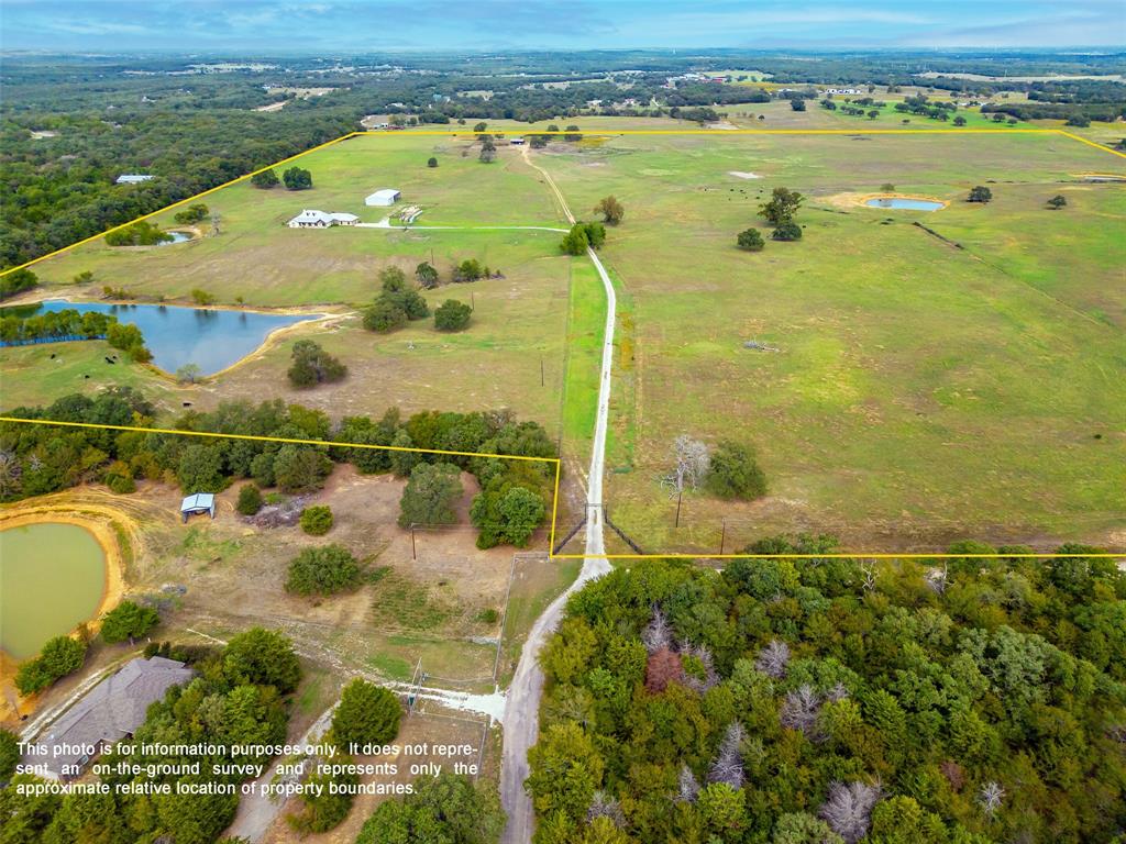 453 Tower Road Valley View, TX 76272 - Photo 3 of 38 an aerial view of residential houses with outdoor space