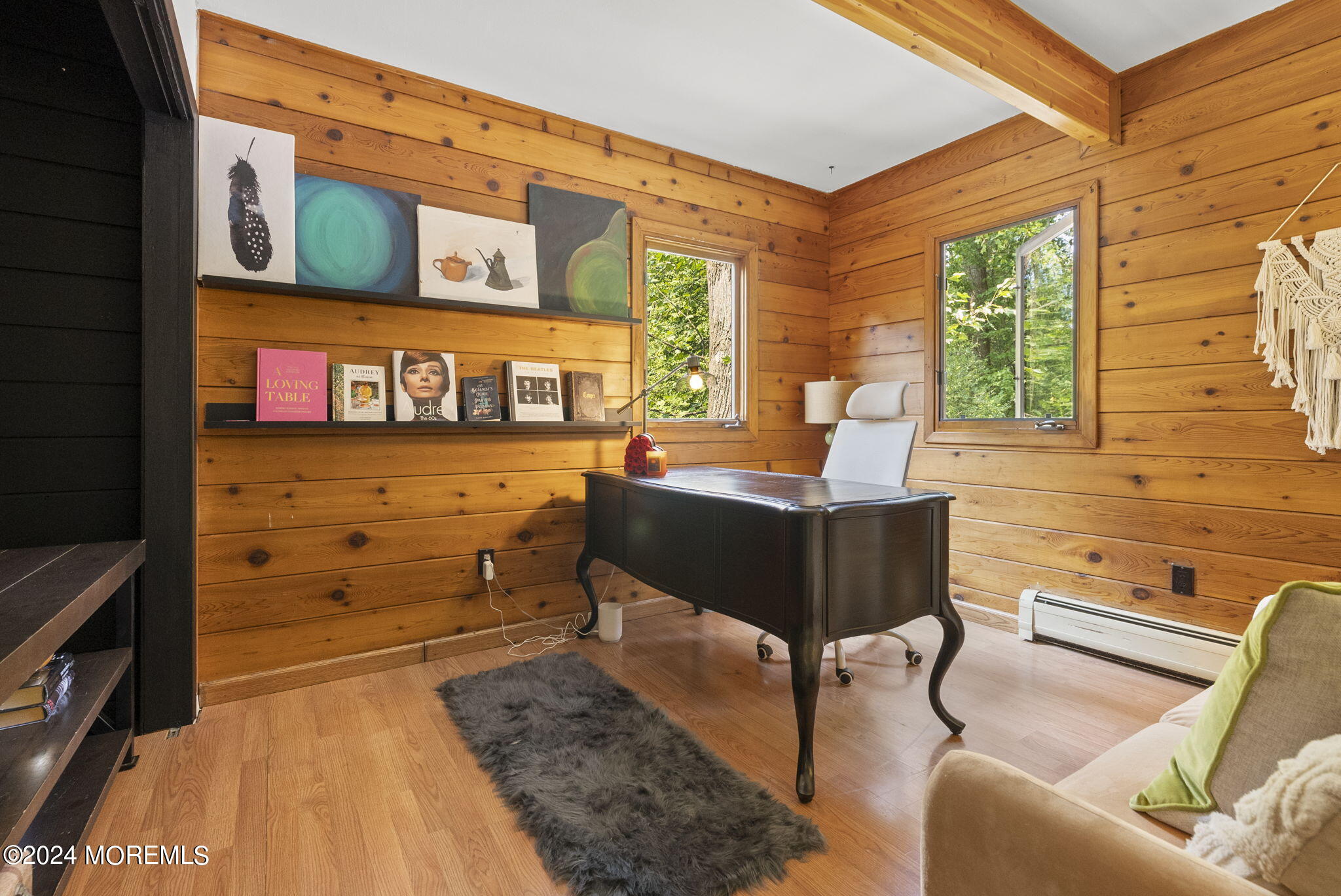 151 Summerfield Road Belvidere, NJ 07823 - Photo 16 of 41 a living room with furniture and a floor to ceiling window