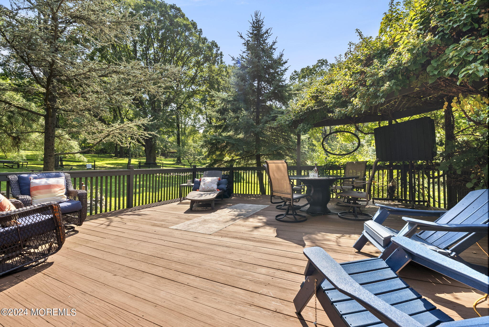 151 Summerfield Road Belvidere, NJ 07823 - Photo 29 of 41 a view of a chairs and table on the deck