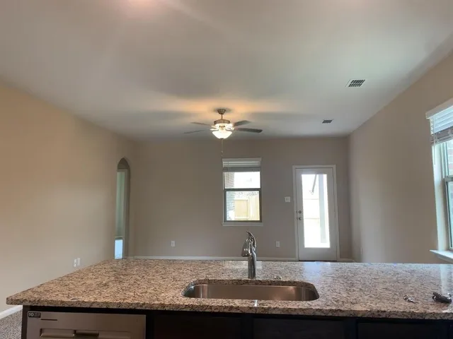 a view interior of a house with kitchen