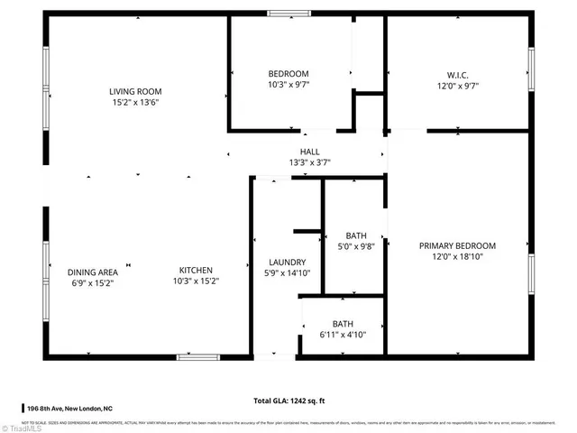 $325,000 | 196 8th Avenue, New London, NC 28127