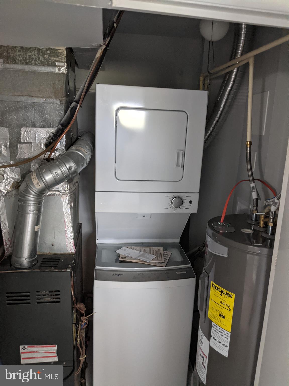 4616 Heath Street, Unit B Capitol Heights, MD 20743 - Photo 11 of 25 a close up view of washer and dryer