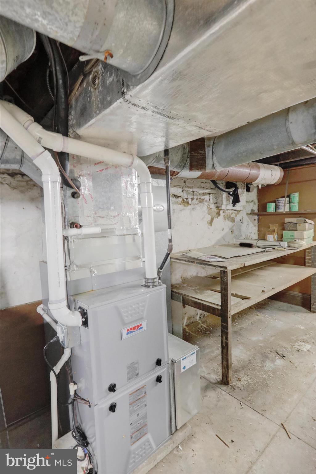 1217 Windsor Street Reading, PA 19604 - Photo 32 of 38 a utility room with cabinets