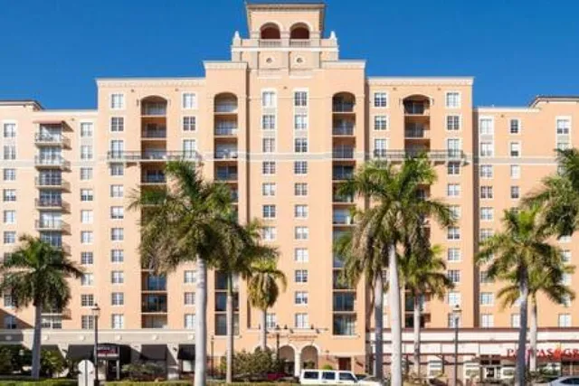 front view of a large building