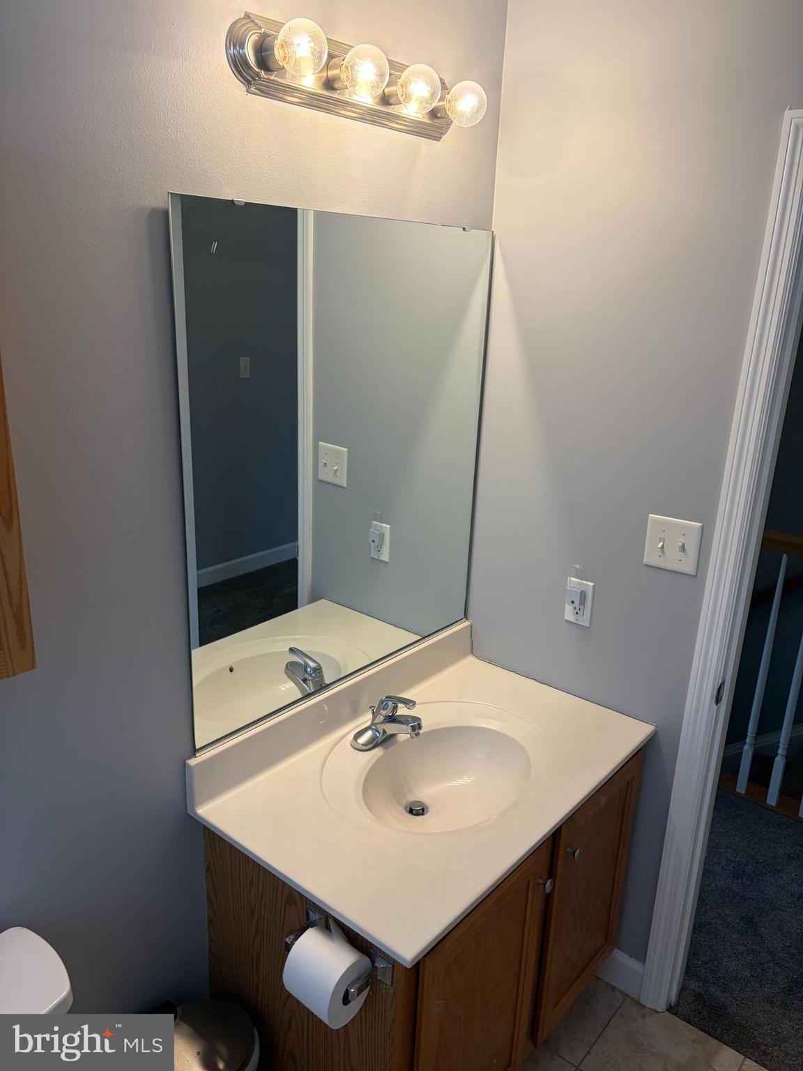 1014 Daisy Drive Temple, PA 19560 - Photo 71 of 83 a bathroom with a sink vanity and a mirror