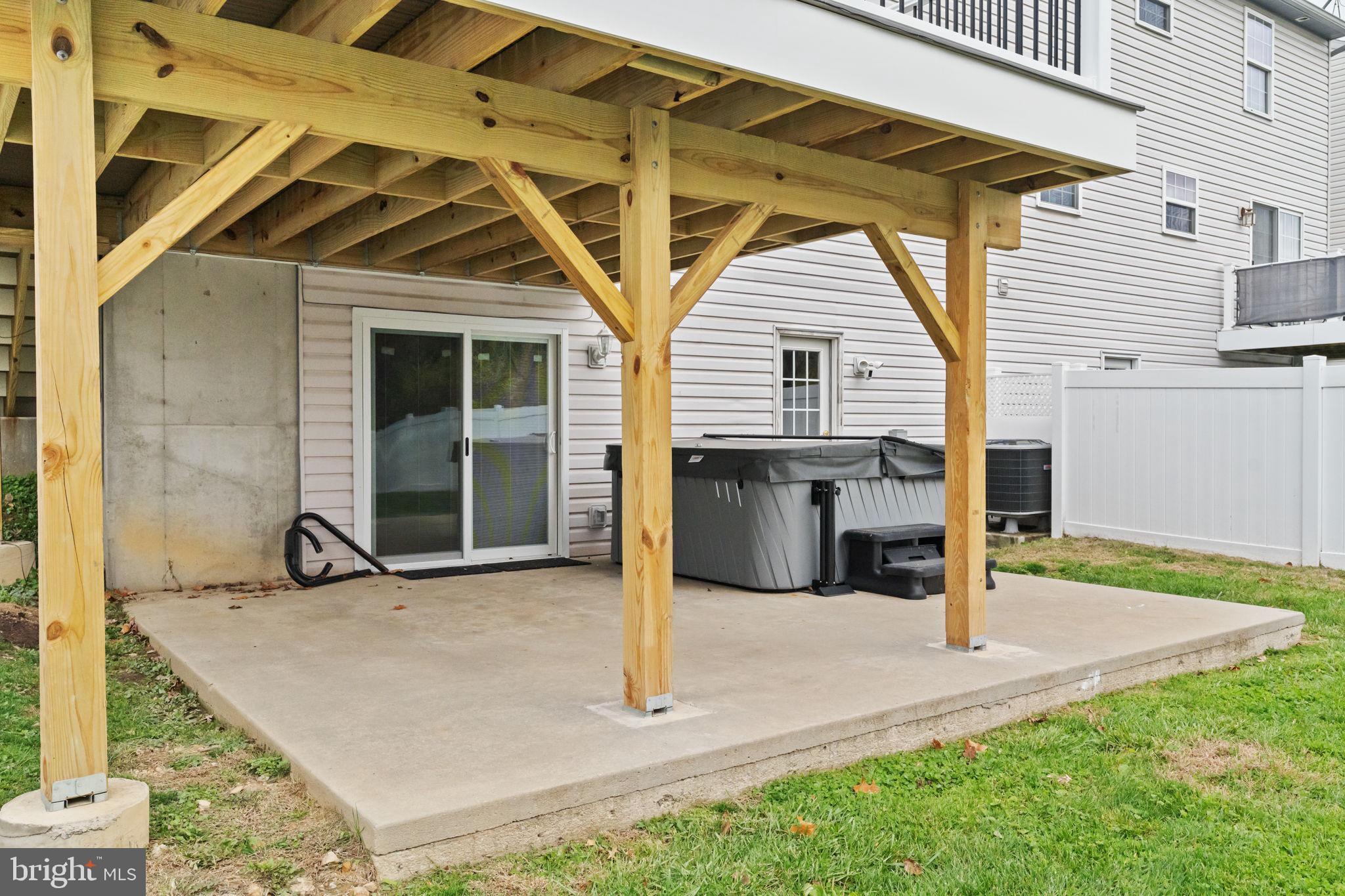 1014 Daisy Drive Temple, PA 19560 - Photo 75 of 83 Concrete Patio/Hot Tub