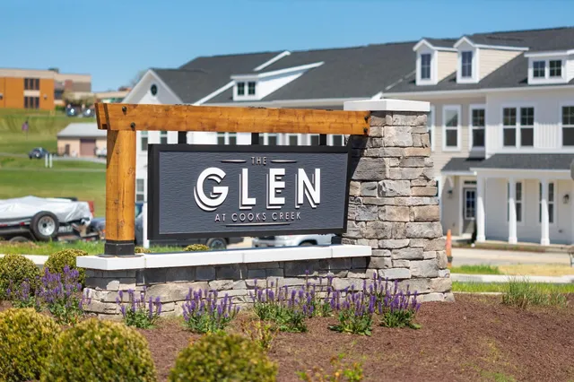 a view of a street sign