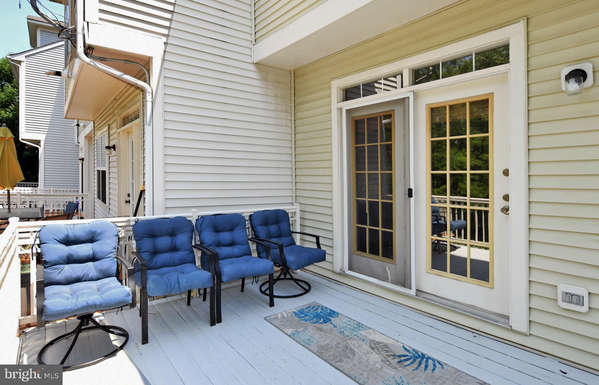 2107 Clark Place Silver Spring, MD 20910 - Photo 30 of 33 French doors to deck