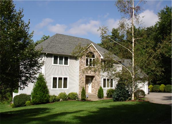 5 Warren Road Wilbraham, MA 01095 - Photo 1 of 29 a aerial view of a house