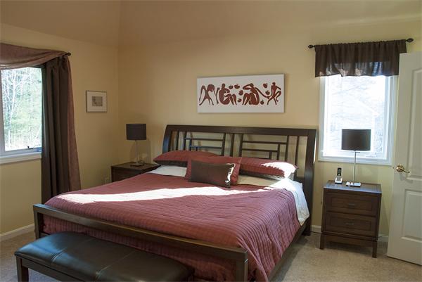 5 Warren Road Wilbraham, MA 01095 - Photo 20 of 29 a bedroom with a bed and a window