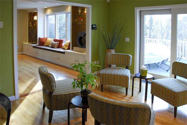 5 Warren Road Wilbraham, MA 01095 - Photo 8 of 29 a living room with furniture and a large window