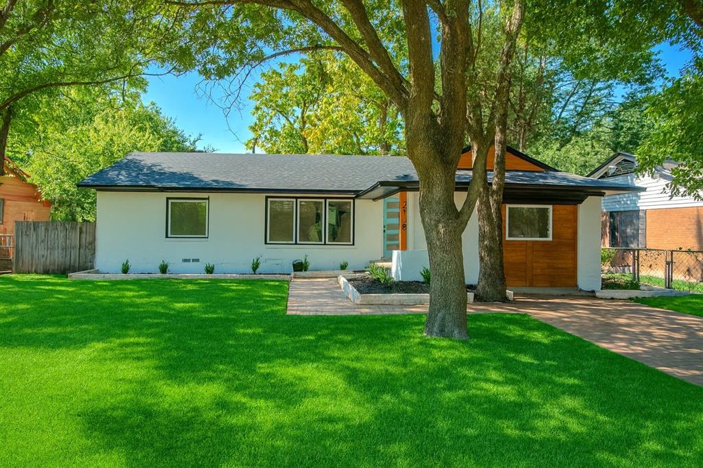 2108 Blake Avenue Dallas, TX 75228 - Photo 1 of 24 View of front of property featuring a shingled roof