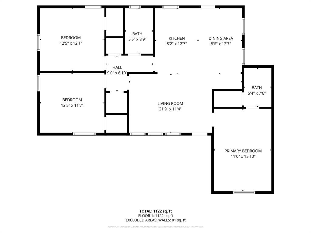 2108 Blake Avenue Dallas, TX 75228 - Photo 24 of 24 View of floor plan / room layout