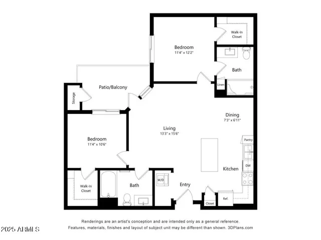 $1,450 | 16985 West Van Buren Street, Unit 2 2, Goodyear, AZ 85338