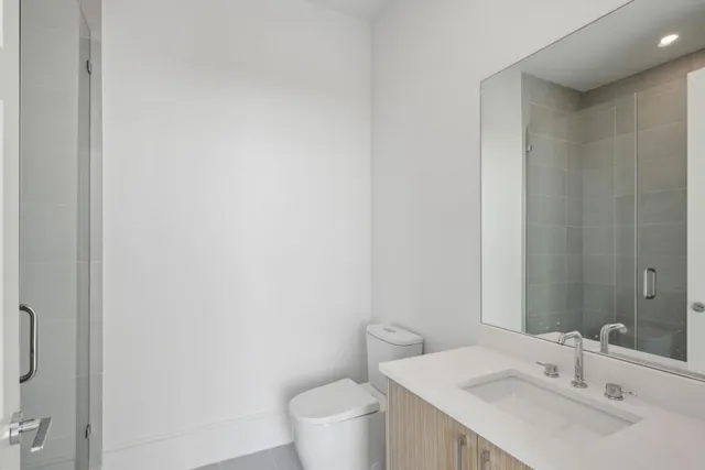 a bathroom with a sink and a toilet