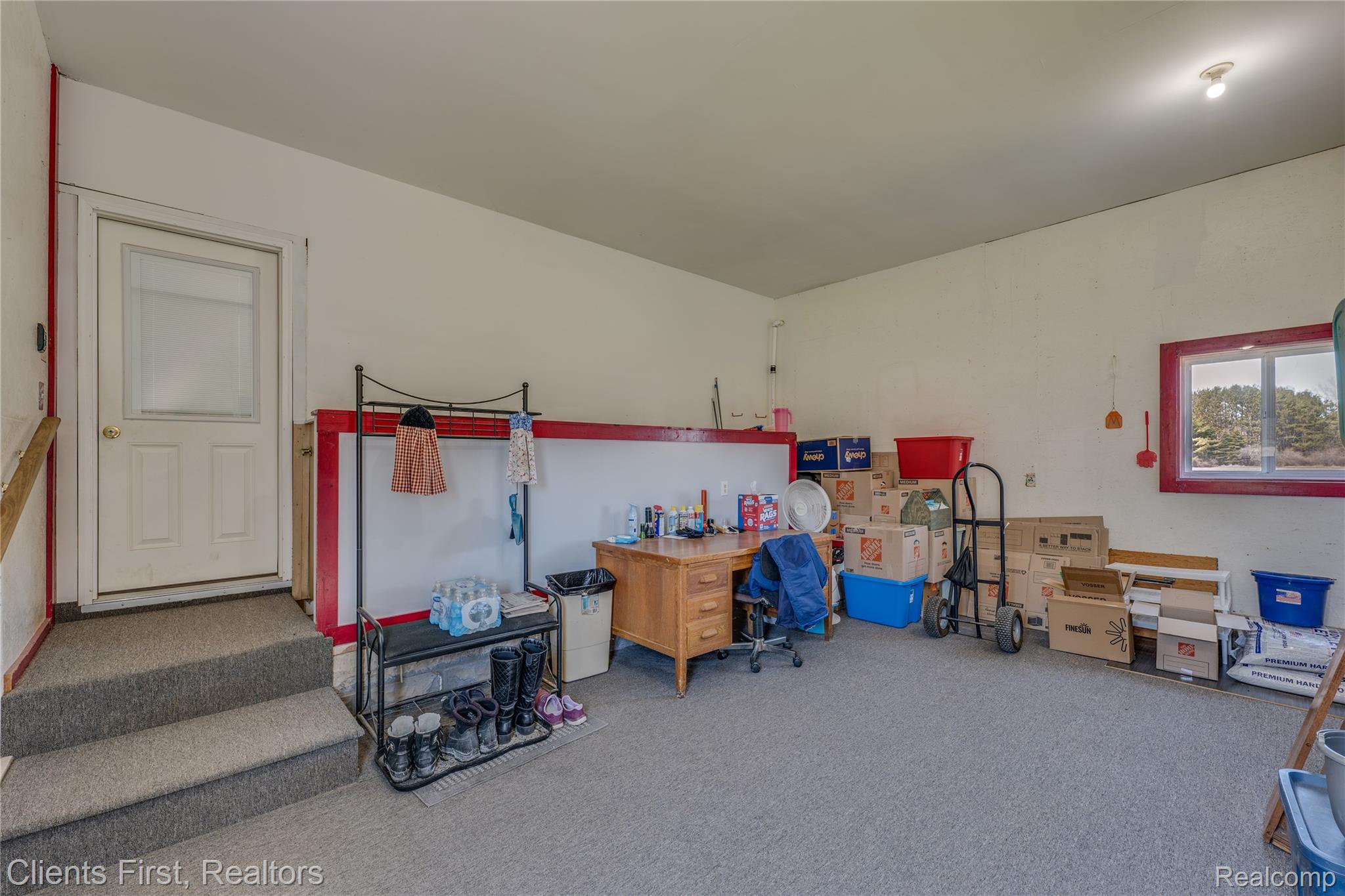 342 North Chambers Road Tawas City, MI 48763 - Photo 22 of 30 Office area with carpet