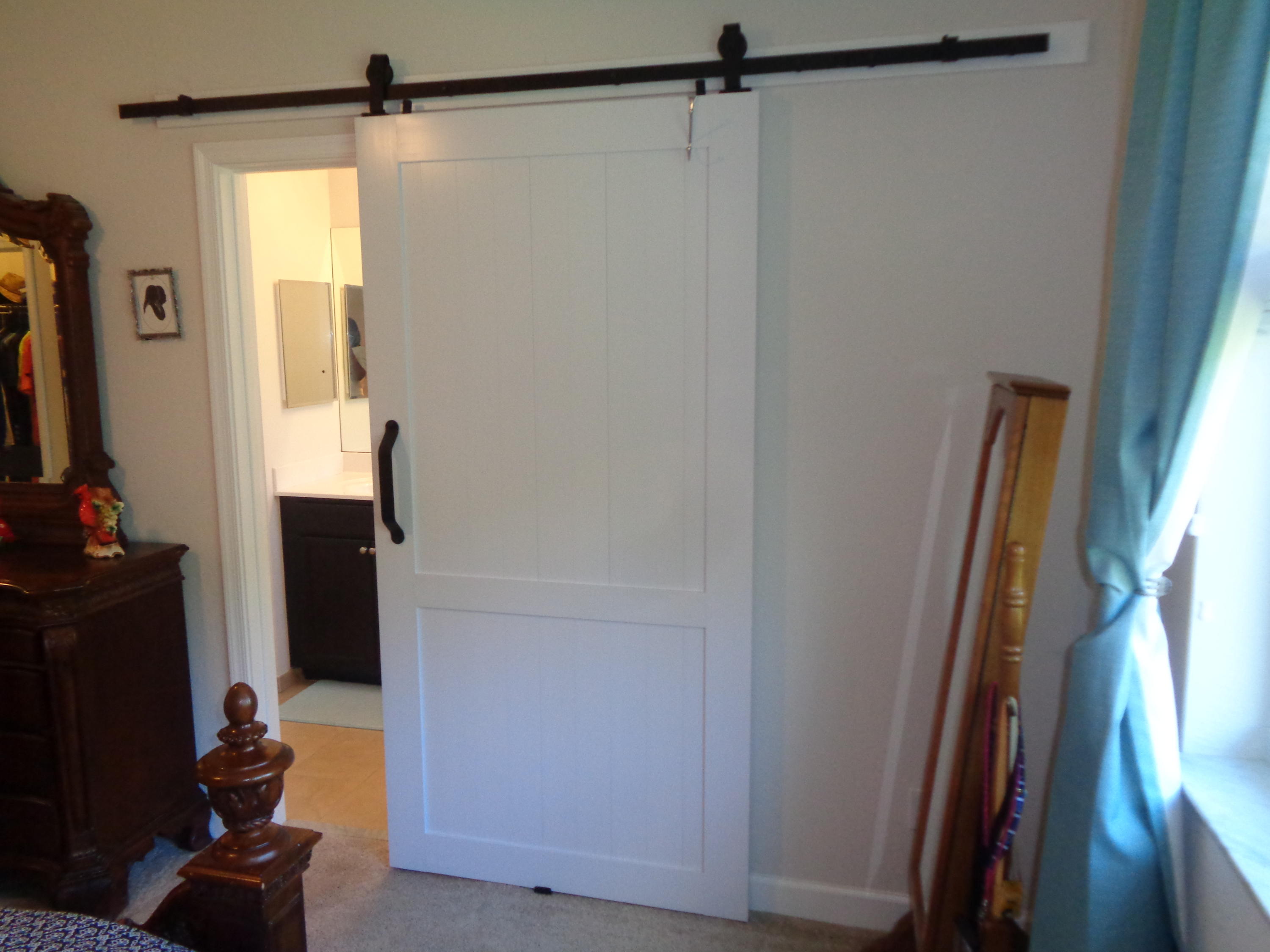 3095 Southwest Otter Lane Stuart, FL 34997 - Photo 15 of 43 Master Bedroom/Barn Door