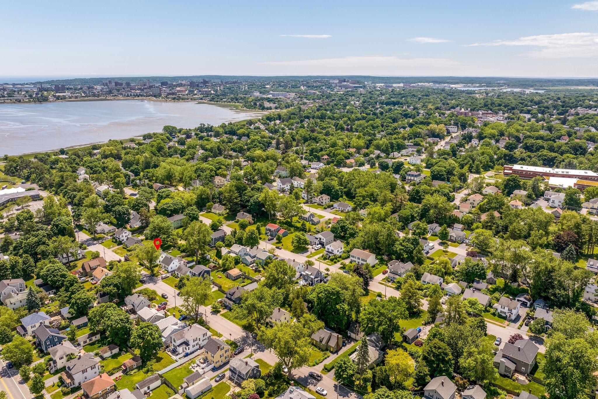45 Wellington Road Portland, ME 04103 - Photo 6 of 43 Exterior Drone