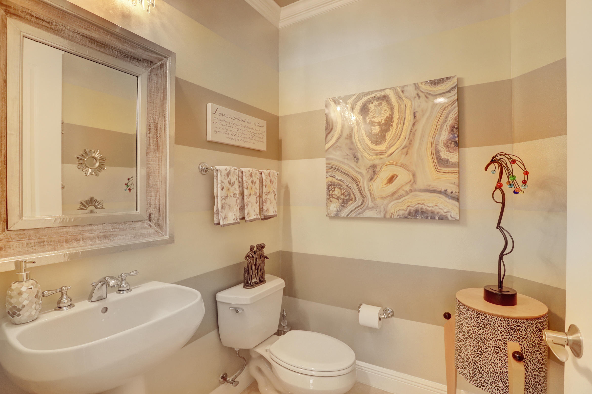 5645 Northeast Trieste Way Boca Raton, FL 33487 - Photo 22 of 51 2nd Floor Powder Room