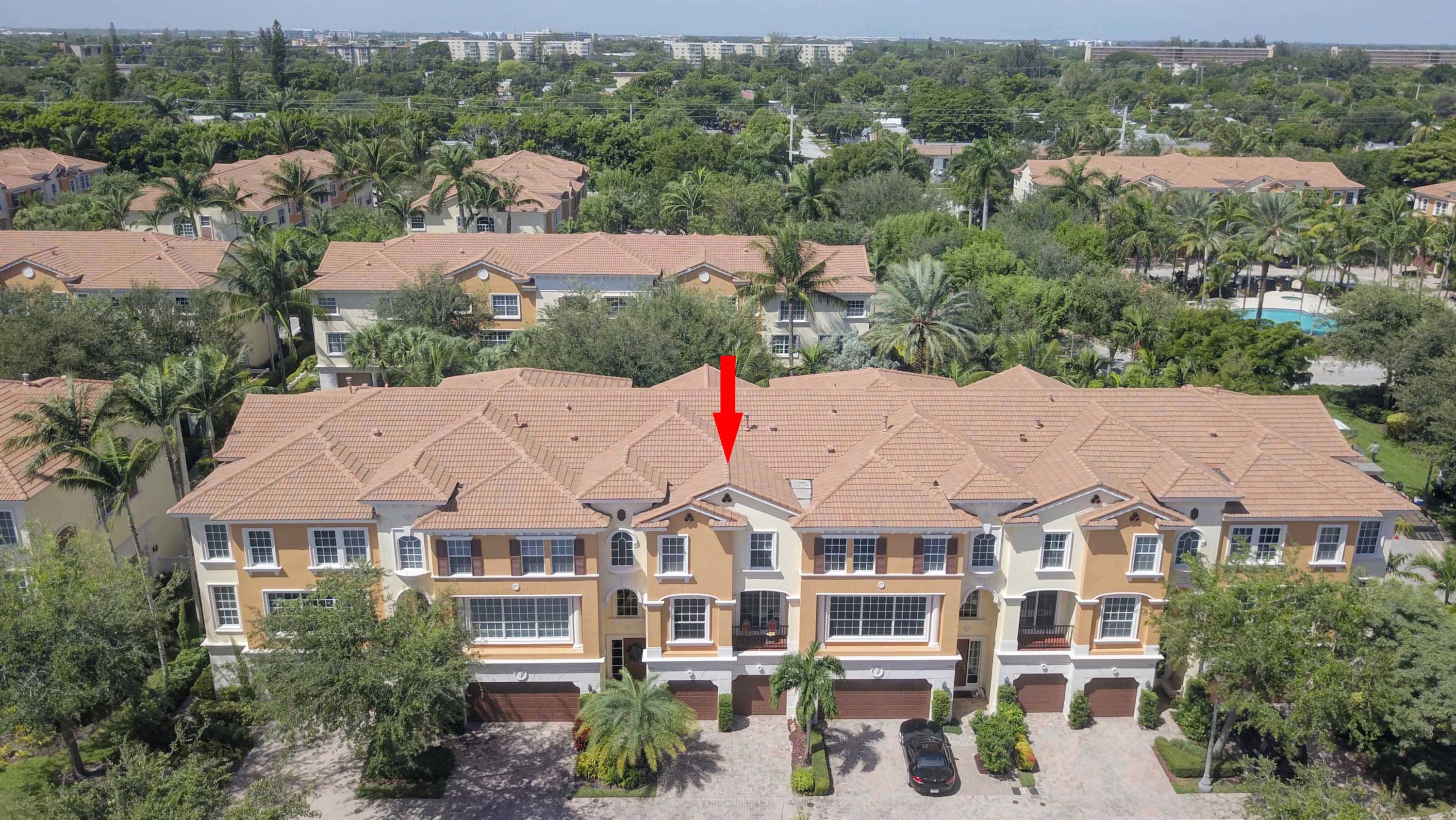 5645 Northeast Trieste Way Boca Raton, FL 33487 - Photo 48 of 51 Aerial View 1.5 Miles to Beach