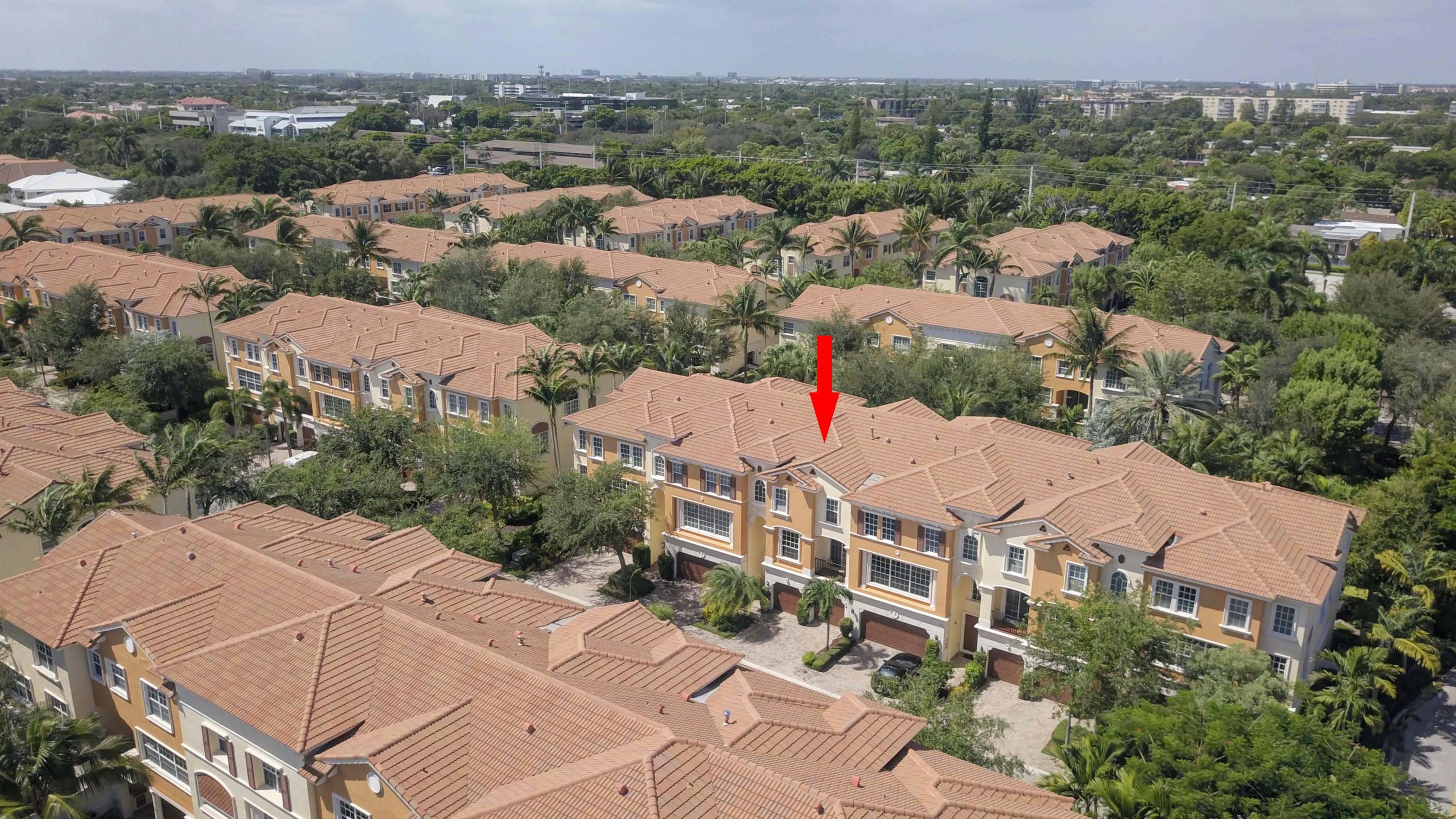 5645 Northeast Trieste Way Boca Raton, FL 33487 - Photo 49 of 51 Aerial View 1.5 Miles to Beach
