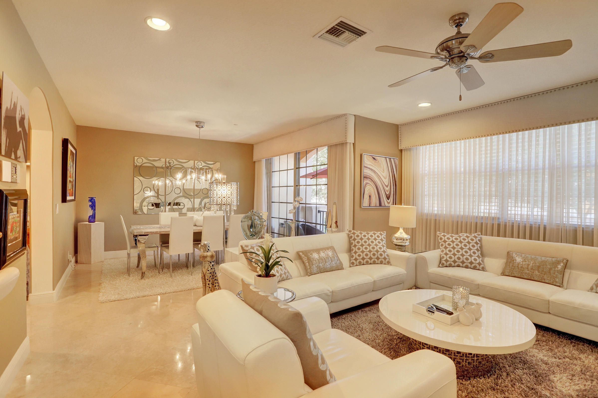 5645 Northeast Trieste Way Boca Raton, FL 33487 - Photo 7 of 51 Living / Dining Area