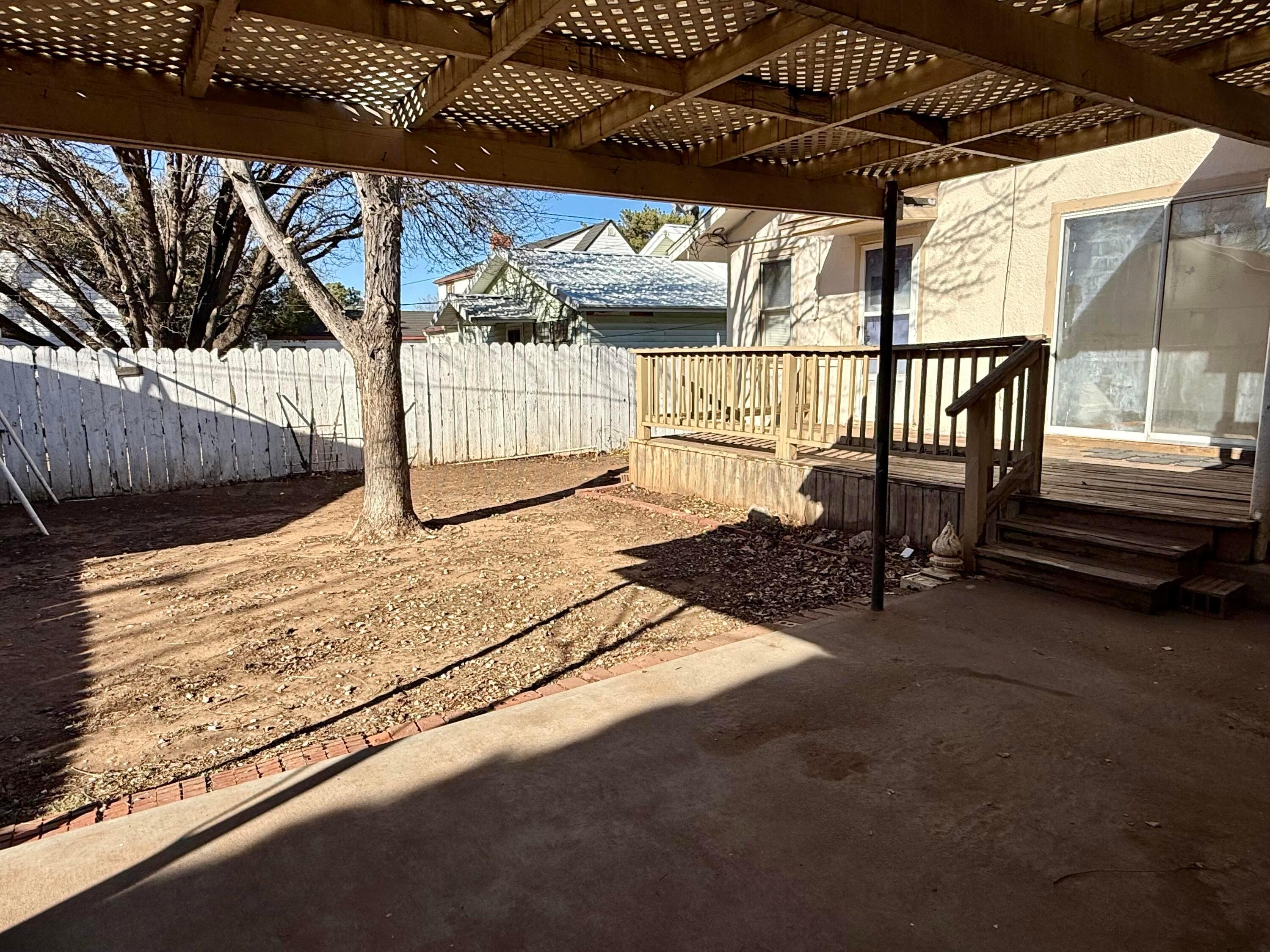 601 Jackson Street Borger, TX 79007 - Photo 22 of 22 Backyard
