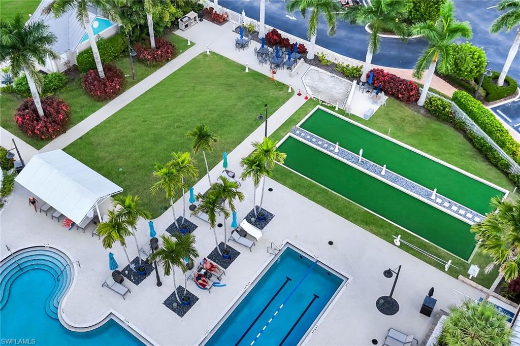 14795 Edgewater Circle Naples, FL 34114 - Photo 37 of 39 an aerial view of house with a yard