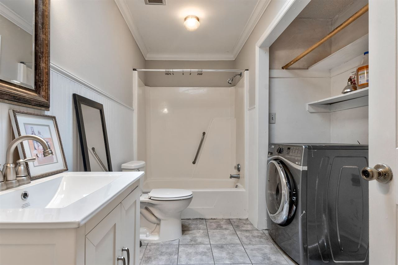 7300 Post Oak Road Raleigh, NC 27615 - Photo 19 of 30 Guest Bath-Laundry