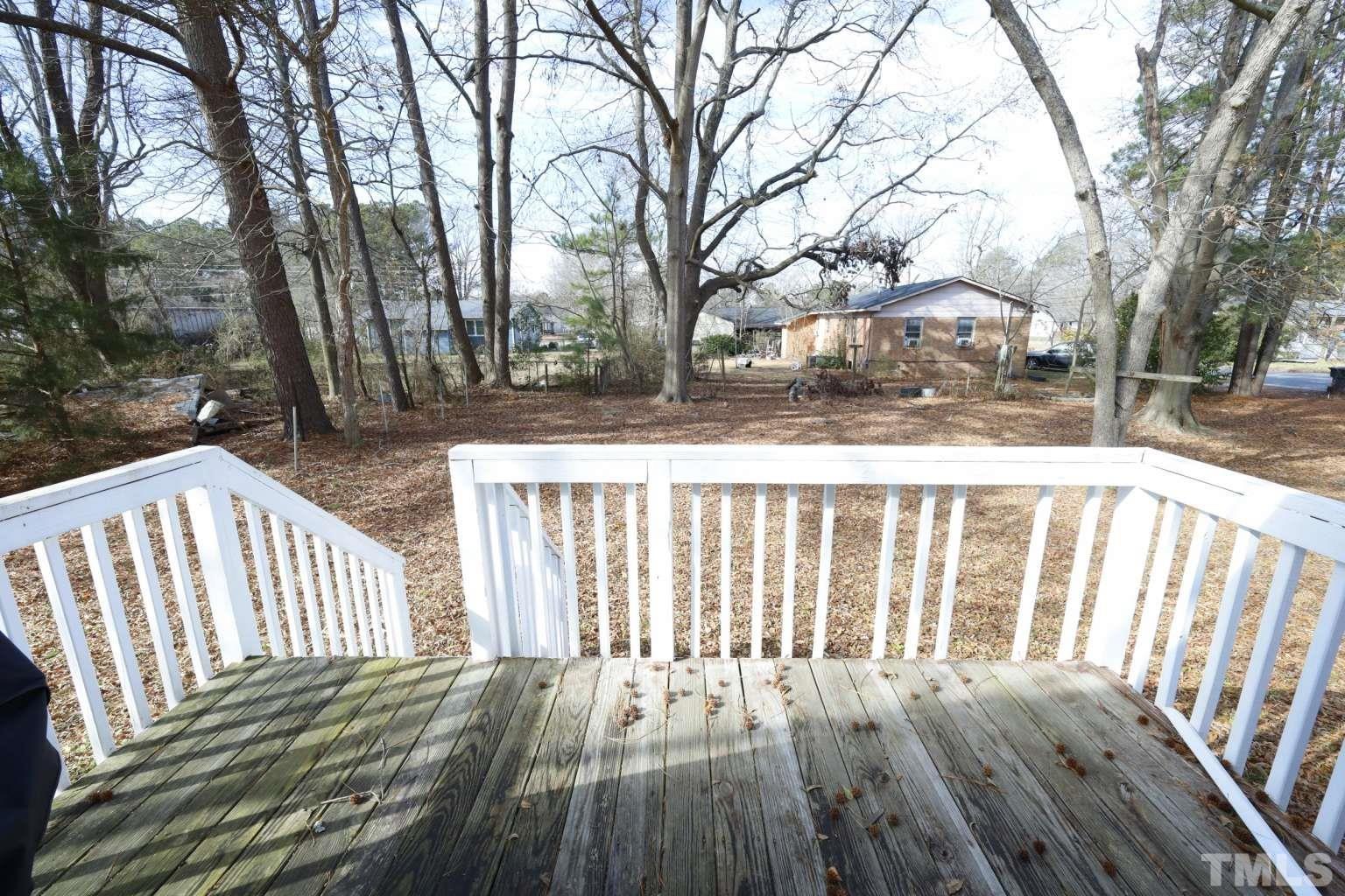 802 South Webb Street Selma, NC 27576 - Photo 20 of 25 a view of wooden deck