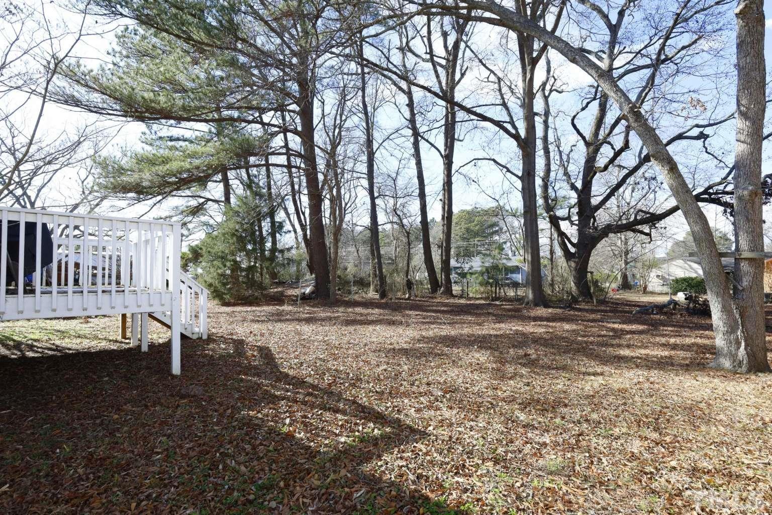 802 South Webb Street Selma, NC 27576 - Photo 22 of 25 a view of a yard with trees