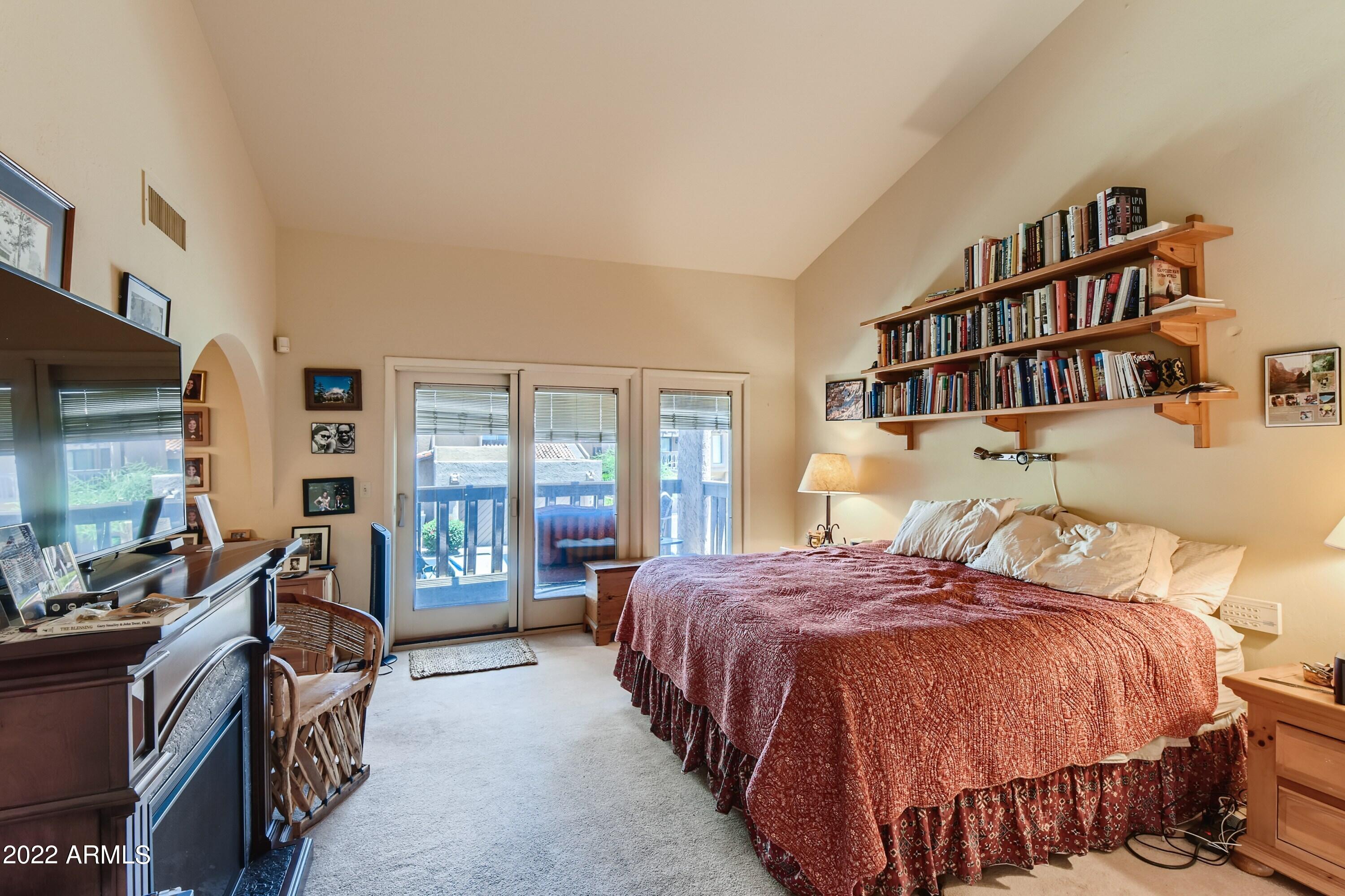 4438 East Camelback Road, Unit 152 Phoenix, AZ 85018 - Photo 18 of 30 Large Master w/balcony