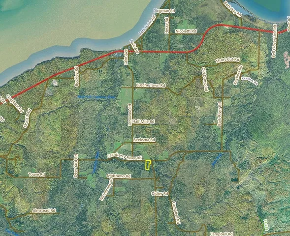 $165,000 | Xxx Lenawee Road, Herbster, WI 54844