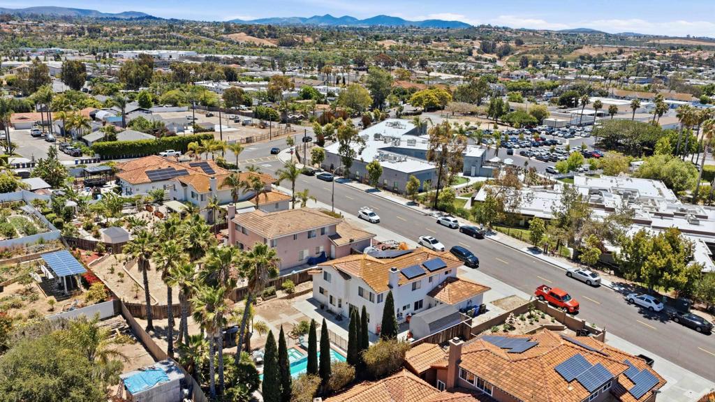 2077 Westwood Road Vista, CA 92083 - Photo 36 of 37 an aerial view of a city with lots of residential buildings