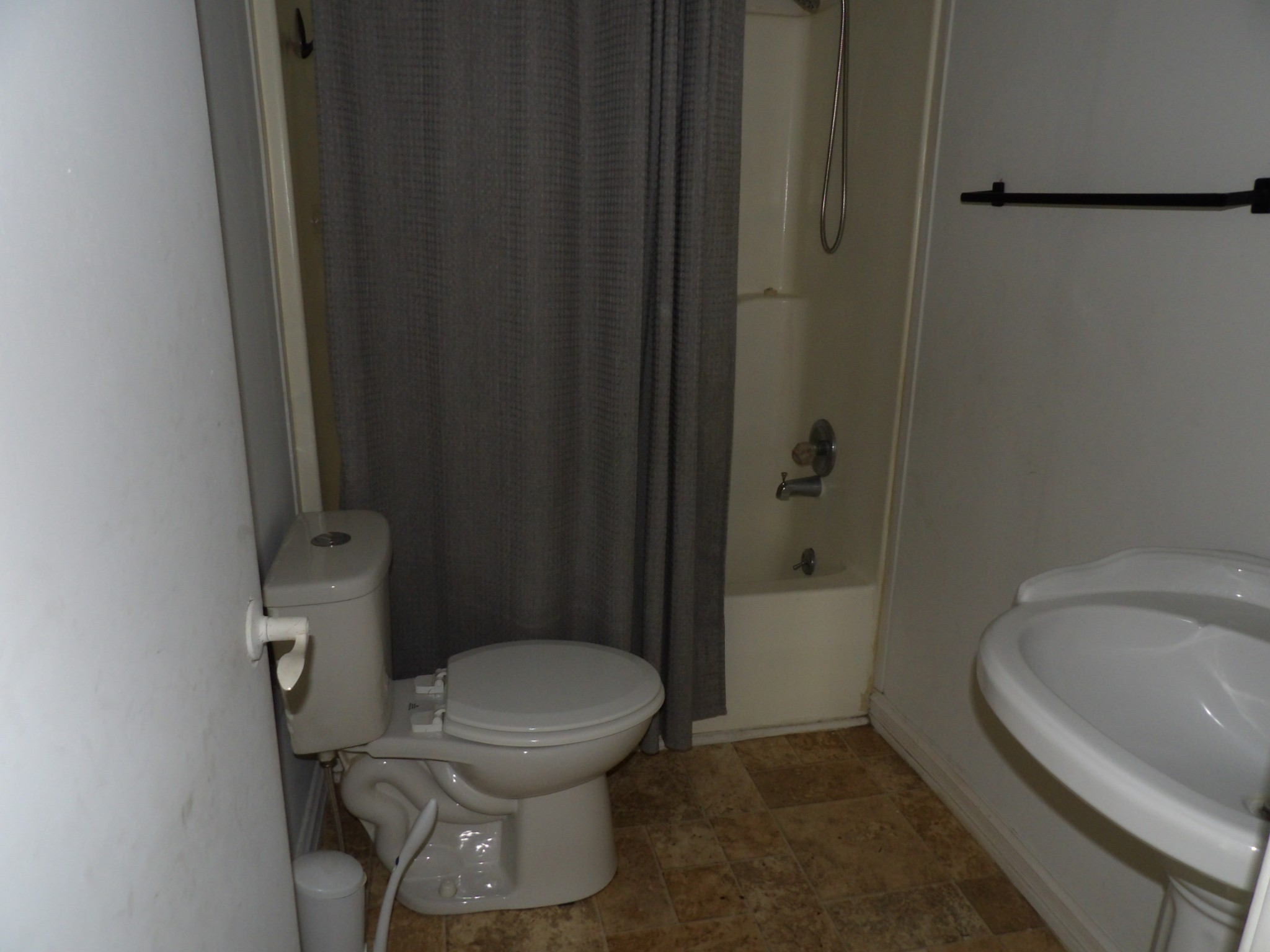 457 East Little Richland Road Waverly, TN 37185 - Photo 40 of 47 a bathroom with a granite countertop toilet and a sink