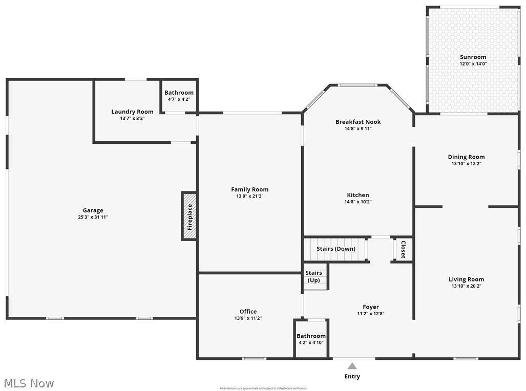 7231 Stow Road Hudson, OH 44236 - Photo 44 of 46 first floor layout